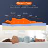 imageFDW  10 Inch King Mattress  Medium Firm  Gel Memory Foam Mattress  White  Bed in a Box CertiPURUS Certified  Pressure Relief Cooling Ventilated Foam  Washable Removable CoverWhite