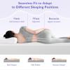 imageFDW  10 Inch King Mattress  Medium Firm  Gel Memory Foam Mattress  White  Bed in a Box CertiPURUS Certified  Pressure Relief Cooling Ventilated Foam  Washable Removable CoverWhite