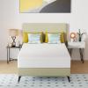 imageFDW  10 Inch King Mattress  Medium Firm  Gel Memory Foam Mattress  White  Bed in a Box CertiPURUS Certified  Pressure Relief Cooling Ventilated Foam  Washable Removable CoverWhite
