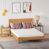 imageFDW  10 Inch King Mattress  Medium Firm  Gel Memory Foam Mattress  White  Bed in a Box CertiPURUS Certified  Pressure Relief Cooling Ventilated Foam  Washable Removable CoverWhite