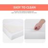 imageFDW  10 Inch King Mattress  Medium Firm  Gel Memory Foam Mattress  White  Bed in a Box CertiPURUS Certified  Pressure Relief Cooling Ventilated Foam  Washable Removable CoverWhite