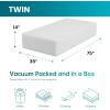 imageFDW  10 Inch King Mattress  Medium Firm  Gel Memory Foam Mattress  White  Bed in a Box CertiPURUS Certified  Pressure Relief Cooling Ventilated Foam  Washable Removable CoverWhite