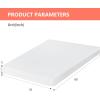 imageFDW  10 Inch King Mattress  Medium Firm  Gel Memory Foam Mattress  White  Bed in a Box CertiPURUS Certified  Pressure Relief Cooling Ventilated Foam  Washable Removable CoverWhite
