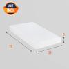 imageFDW  10 Inch King Mattress  Medium Firm  Gel Memory Foam Mattress  White  Bed in a Box CertiPURUS Certified  Pressure Relief Cooling Ventilated Foam  Washable Removable CoverWhite