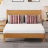 imageFDW  10 Inch King Mattress  Medium Firm  Gel Memory Foam Mattress  White  Bed in a Box CertiPURUS Certified  Pressure Relief Cooling Ventilated Foam  Washable Removable CoverWhite