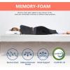 imageFDW  10 Inch King Mattress  Medium Firm  Gel Memory Foam Mattress  White  Bed in a Box CertiPURUS Certified  Pressure Relief Cooling Ventilated Foam  Washable Removable CoverWhite