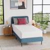 imageFDW  10 Inch King Mattress  Medium Firm  Gel Memory Foam Mattress  White  Bed in a Box CertiPURUS Certified  Pressure Relief Cooling Ventilated Foam  Washable Removable CoverWhite