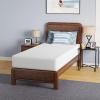imageFDW  10 Inch King Mattress  Medium Firm  Gel Memory Foam Mattress  White  Bed in a Box CertiPURUS Certified  Pressure Relief Cooling Ventilated Foam  Washable Removable CoverWhite