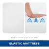 imageFDW  10 Inch King Mattress  Medium Firm  Gel Memory Foam Mattress  White  Bed in a Box CertiPURUS Certified  Pressure Relief Cooling Ventilated Foam  Washable Removable CoverWhite
