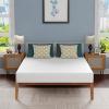 imageFDW  10 Inch King Mattress  Medium Firm  Gel Memory Foam Mattress  White  Bed in a Box CertiPURUS Certified  Pressure Relief Cooling Ventilated Foam  Washable Removable CoverWhite