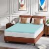 imageFDW  10 Inch King Mattress  Medium Firm  Gel Memory Foam Mattress  White  Bed in a Box CertiPURUS Certified  Pressure Relief Cooling Ventilated Foam  Washable Removable CoverWhite