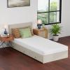 imageFDW  10 Inch King Mattress  Medium Firm  Gel Memory Foam Mattress  White  Bed in a Box CertiPURUS Certified  Pressure Relief Cooling Ventilated Foam  Washable Removable CoverWhite