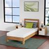 imageFDW  10 Inch King Mattress  Medium Firm  Gel Memory Foam Mattress  White  Bed in a Box CertiPURUS Certified  Pressure Relief Cooling Ventilated Foam  Washable Removable CoverWhite