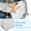 imageFDW  10 Inch King Mattress  Medium Firm  Gel Memory Foam Mattress  White  Bed in a Box CertiPURUS Certified  Pressure Relief Cooling Ventilated Foam  Washable Removable CoverWhite
