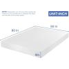 imageFDW  10 Inch King Mattress  Medium Firm  Gel Memory Foam Mattress  White  Bed in a Box CertiPURUS Certified  Pressure Relief Cooling Ventilated Foam  Washable Removable CoverWhite