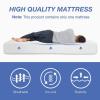 imageFDW  10 Inch King Mattress  Medium Firm  Gel Memory Foam Mattress  White  Bed in a Box CertiPURUS Certified  Pressure Relief Cooling Ventilated Foam  Washable Removable CoverWhite