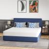 imageFDW  10 Inch King Mattress  Medium Firm  Gel Memory Foam Mattress  White  Bed in a Box CertiPURUS Certified  Pressure Relief Cooling Ventilated Foam  Washable Removable CoverWhite