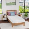 imageFDW  10 Inch King Mattress  Medium Firm  Gel Memory Foam Mattress  White  Bed in a Box CertiPURUS Certified  Pressure Relief Cooling Ventilated Foam  Washable Removable CoverWhite