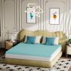 imageFDW  10 Inch King Mattress  Medium Firm  Gel Memory Foam Mattress  White  Bed in a Box CertiPURUS Certified  Pressure Relief Cooling Ventilated Foam  Washable Removable CoverWhite