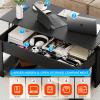 imageFDW 39 inch Lift Top Coffee Table with Hidden Storage Compartment ampamp Lower ShelfCoffee Table with Lift Top for Living RoomHome Small SpaceWhiteBlack