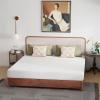 imageFDW 8 Inch King Mattress Gel Memory Foam Mattress for Cool Sleep ampamp Pressure Relief Medium Firm Mattresses CertiPURUS CertifiedBedinaBoxPressure Relieving 8 inch King