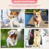 imageFDW Dog Crate Dog Kennel Cage with Double Door36 inch Folding Metal Wire Dog Cage with Removable TrayampampDivider PanelPet Crate for Medium DogsBlackPink