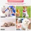 imageFDW Dog Crate Dog Kennel Cage with Double Door36 inch Folding Metal Wire Dog Cage with Removable TrayampampDivider PanelPet Crate for Medium DogsBlackPink