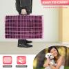 imageFDW Dog Crate Dog Kennel Cage with Double Door36 inch Folding Metal Wire Dog Cage with Removable TrayampampDivider PanelPet Crate for Medium DogsBlackPink