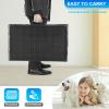 imageFDW Dog Crate Dog Kennel Cage with Double Door36 inch Folding Metal Wire Dog Cage with Removable TrayampampDivider PanelPet Crate for Medium DogsBlackBlack