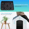 imageFDW Dog House Indoor Outdoor Durable Ventilate Waterproof Pet Plastic Dog House for Small Medium Large Dogs Insulated Puppy Shelter Kennel Crate with Air Vents and Elevated FloorBlue