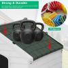 imageFDW Dog House Indoor Outdoor Durable Ventilate Waterproof Pet Plastic Dog House for Small Medium Large Dogs Insulated Puppy Shelter Kennel Crate with Air Vents and Elevated FloorGreen