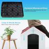 imageFDW Dog House Indoor Outdoor Durable Ventilate Waterproof Pet Plastic Dog House for Small Medium Large Dogs Insulated Puppy Shelter Kennel Crate with Air Vents and Elevated FloorRed