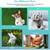 imageFDW Dog House Indoor Outdoor Durable Ventilate Waterproof Pet Plastic Dog House for Small Medium Large Dogs Insulated Puppy Shelter Kennel Crate with Air Vents and Elevated FloorRed