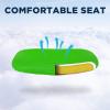 imageFDW Home Office Chair Mid Back Mesh Desk Chair Armless Computer Ergonomic Task Rolling Swivel Chair Back Support Adjustable Modern with Lumbar SupportBlueGreen