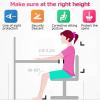 imageFDW Kids Desk and Chair Set Height Adjustable Multifunctional Student Study Desk Kids Art Table Childrens Chair Set with Storage Drawer 45Tilted Desktop for BoysampampGirlsBluePink