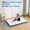 imageFDW MattressFoldable Mattress for Kids and AdultsMediumFirm Mattress with a Collapsible and Washable CoverSuitable for RV Travel Camping GuestQueenFull