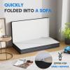 imageFDW MattressFoldable Mattress for Kids and AdultsMediumFirm Mattress with a Collapsible and Washable CoverSuitable for RV Travel Camping GuestQueenFull