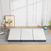 imageFDW MattressFoldable Mattress for Kids and AdultsMediumFirm Mattress with a Collapsible and Washable CoverSuitable for RV Travel Camping GuestQueenFull