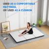 imageFDW MattressFoldable Mattress for Kids and AdultsMediumFirm Mattress with a Collapsible and Washable CoverSuitable for RV Travel Camping GuestQueenFull