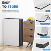imageFDW MattressFoldable Mattress for Kids and AdultsMediumFirm Mattress with a Collapsible and Washable CoverSuitable for RV Travel Camping GuestQueenTw