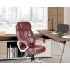 imageFDW Office Chair Computer High Back Adjustable Ergonomic Desk Chair Executive PU Leather Swivel Task Chair with Armrests Lumbar Support BlackBrown