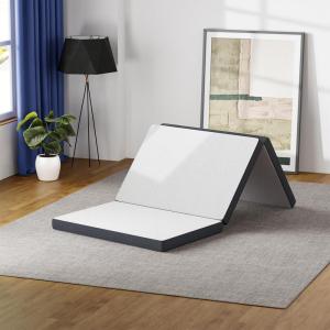 imageFDW MattressFoldable Mattress for Kids and AdultsMediumFirm Mattress with a Collapsible and Washable CoverSuitable for RV Travel Camping GuestQueenTw