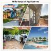 imageFDW  4Piece Patio Furniture Set  Gray ampamp Khakhi  Outdoor Wicker Furniture with Coffee Table  Modern Rattan Chairs Conversation Set  Outdoor Seating  WeatherResistant  for Porch Garden LawnKhaki