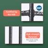imageFDW 14quot D36quot W72quot H Wire Shelving Unit Metal Shelf with 5 Tier Adjustable Layer Rack Commercial Strong Steel for Restaurant Garage Pantry KitchenChromeBlack