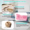 imageFDW Cat Tree 54in Cat Tower MultiLevel Durable Cat Scratching Post ampamp Cozy Fun Cat Jumping Platform Space Saving Cat Condo Pet Play House for Indoor CatsBeigePink