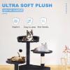 imageFDW Cat Tree 54in Cat Tower MultiLevel Durable Cat Scratching Post ampamp Cozy Fun Cat Jumping Platform Space Saving Cat Condo Pet Play House for Indoor CatsBeigeDark Gray