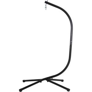 imageFDW Hammock Chair Stand Outdoor Solid Steel Heavy Duty Construction for Hanging Hammock Hanging Stand Max Load 400 LBS Air Porch Swing  360 Degree Rotation